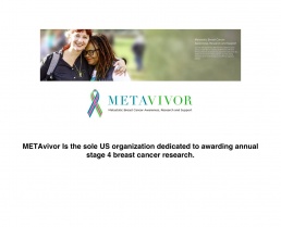 METAvivor Stage IV Cancer Research