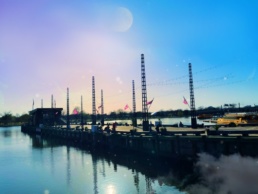 The Wharf pier dawn uai