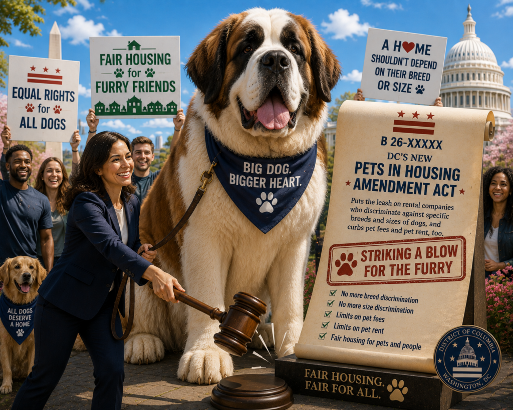 New Pet Regs For DC Rentals