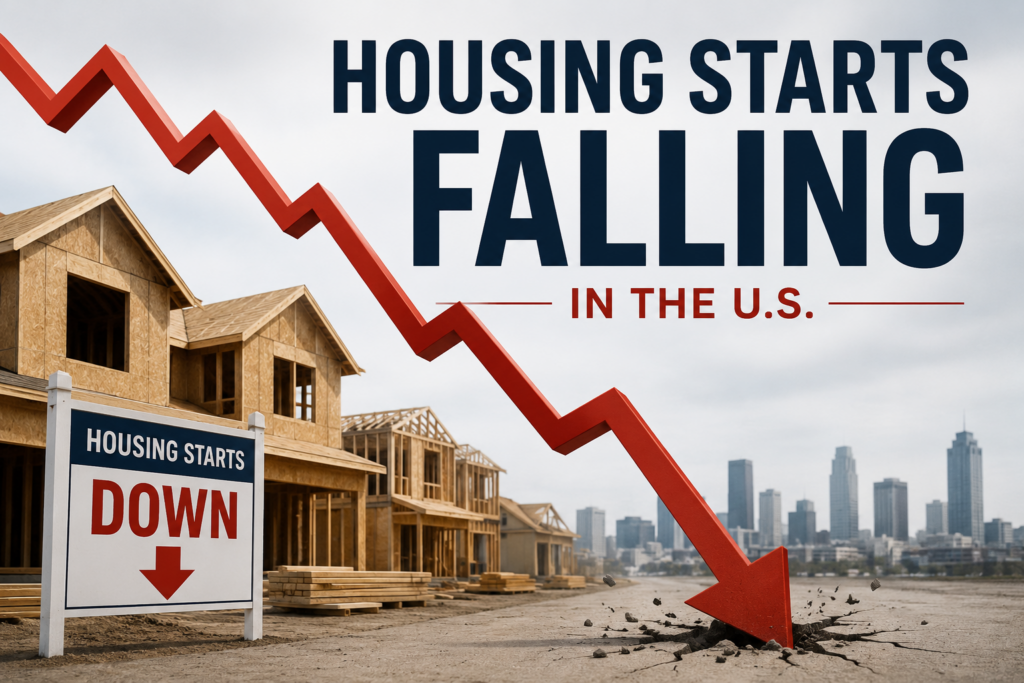 Falling housing starts