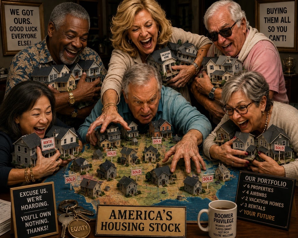 Those House Hoarding Boomers
