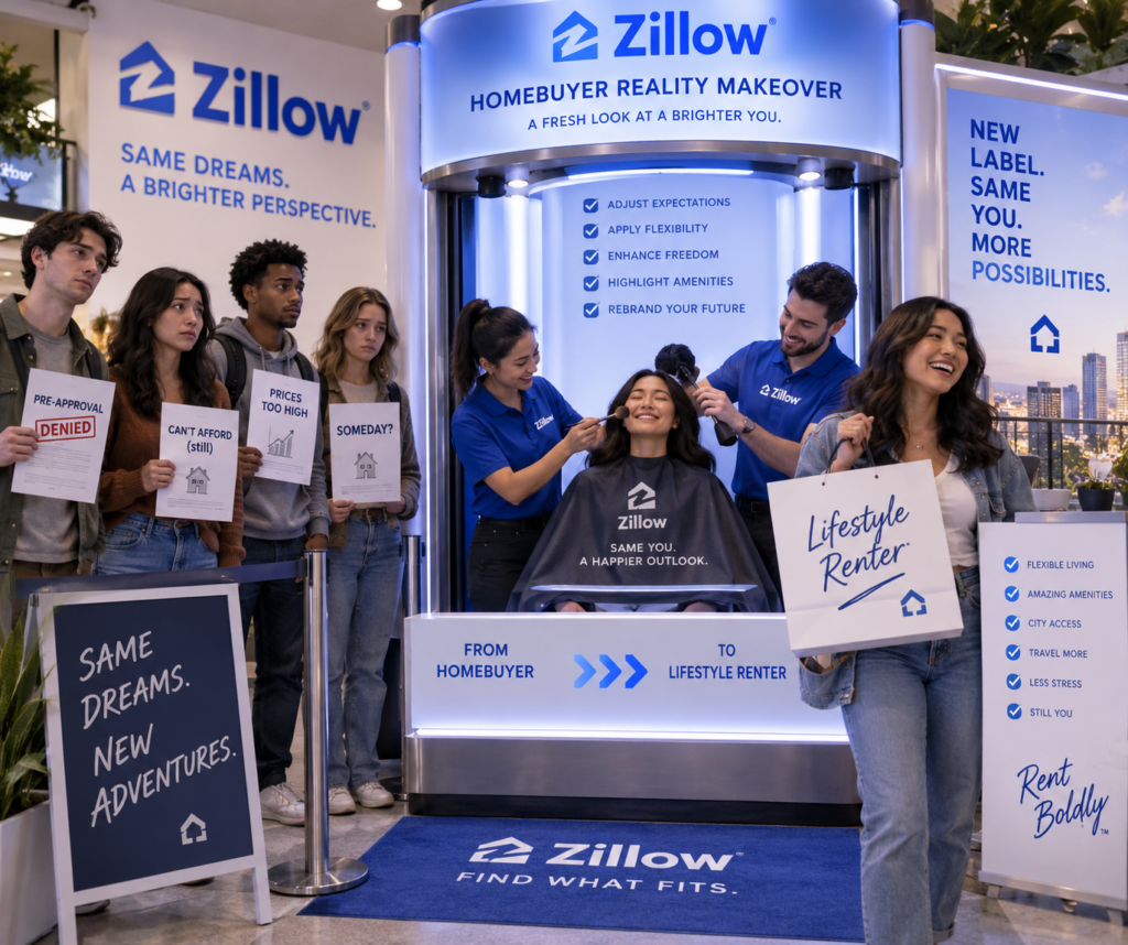 Zillow's Lifestyle Renter makeover