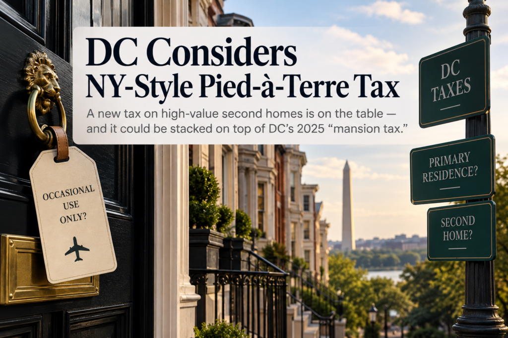 DC Pied-A-Terre Tax