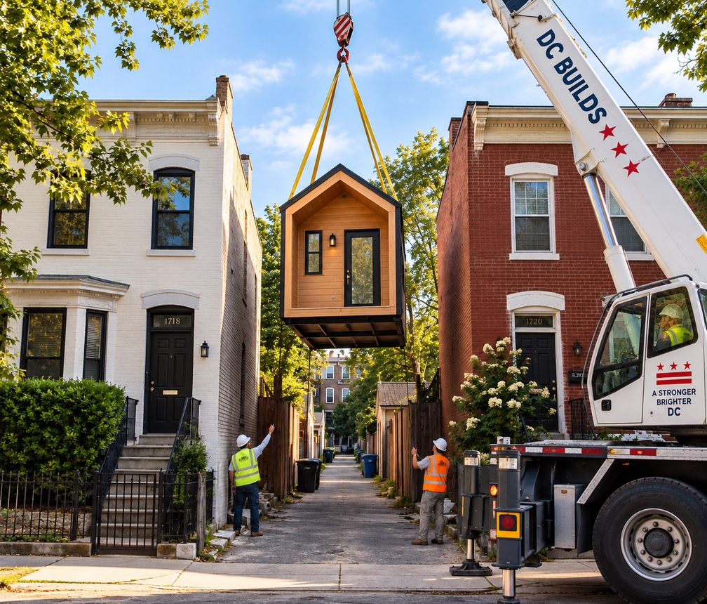 Tiny Alley Houses DC